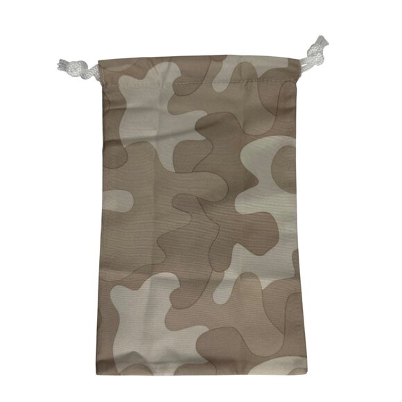 Dagne Dover Beige Camo Drawstring Duster Bags Set Of 3 - Picture 3 of 8